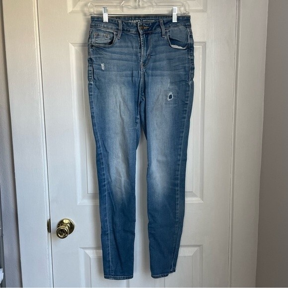 Old Navy Rockstar High Rise skinny jeans regular size 4 - Picture 1 of 4